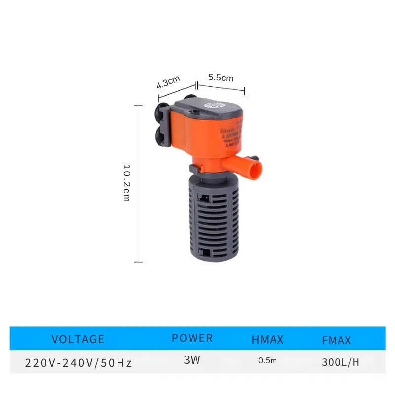 Filtro-Submersível-3-em-1-para-Aquários-Pets