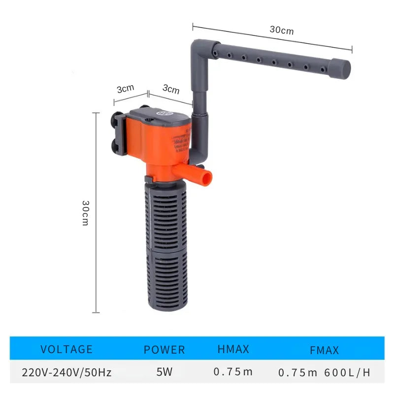 Filtro-Submersível-3-em-1-para-Aquários-Pets