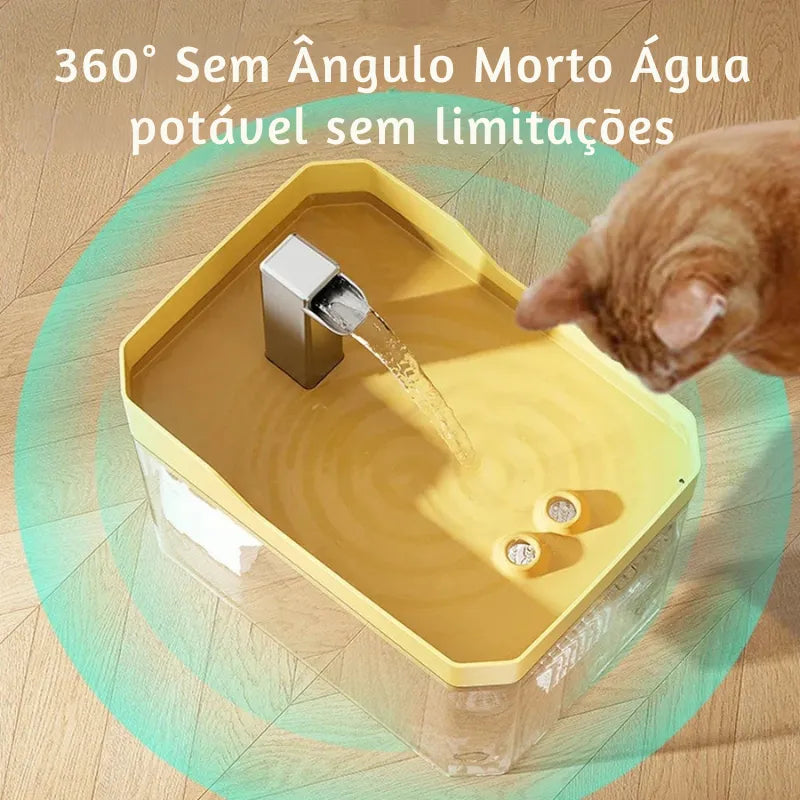 Fonte-de-Água-Automática-para-Gatos-Pets