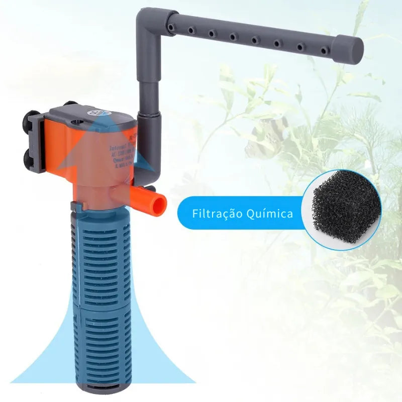 Filtro-Submersível-3-em-1-para-Aquários-Pets