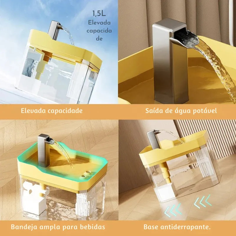 Automatic Water Fountain for Cats and Pets