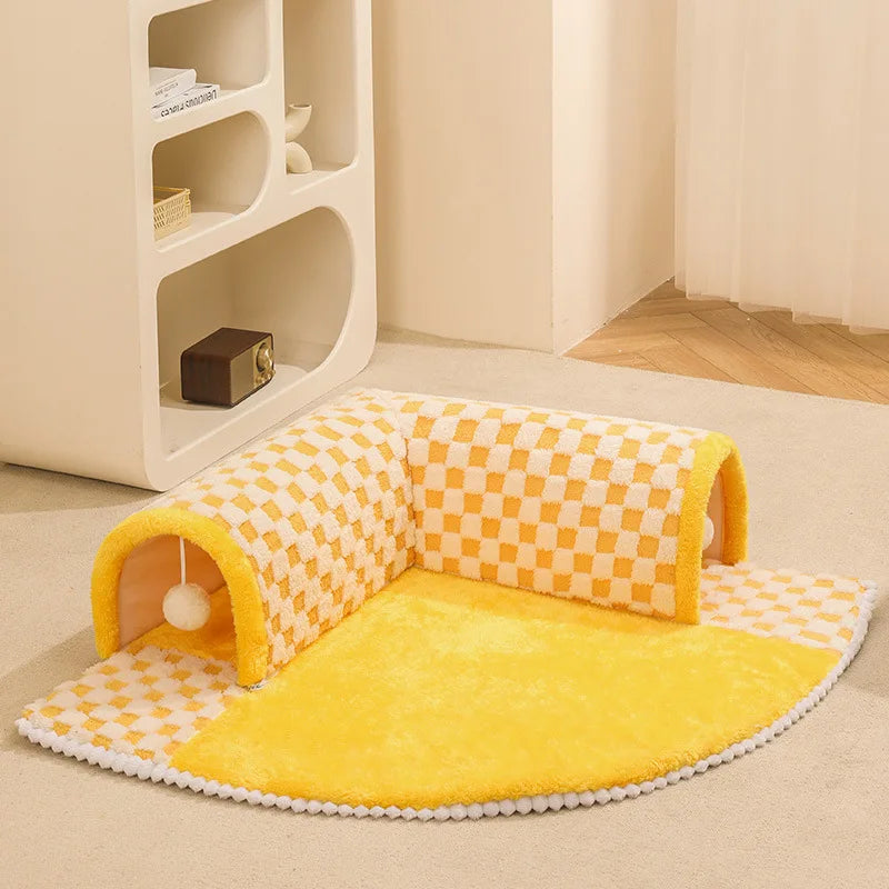 Cama Nest Tunnel para Gatos